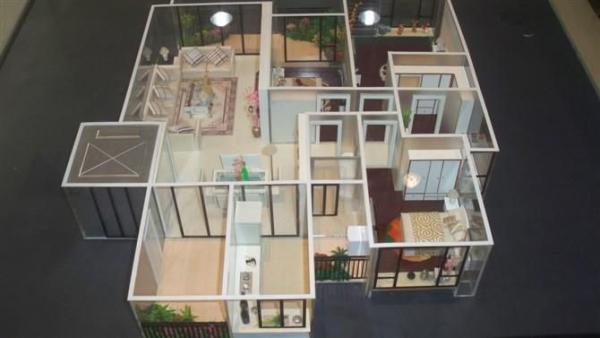 宕昌户型模型制作