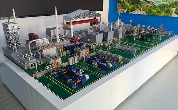 酒钢集团东铝厂-铝材生产线宕昌机械模型 酒钢集团东铝厂-铝材生产线宕昌机械模型